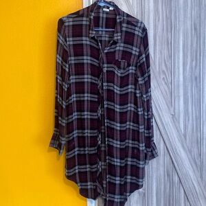 Roxy long flannel